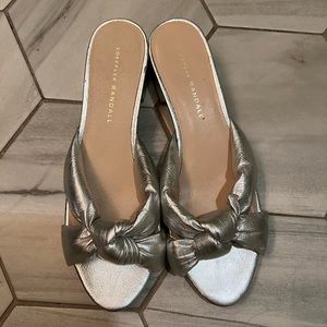 Loeffler Randall Silver Slides
